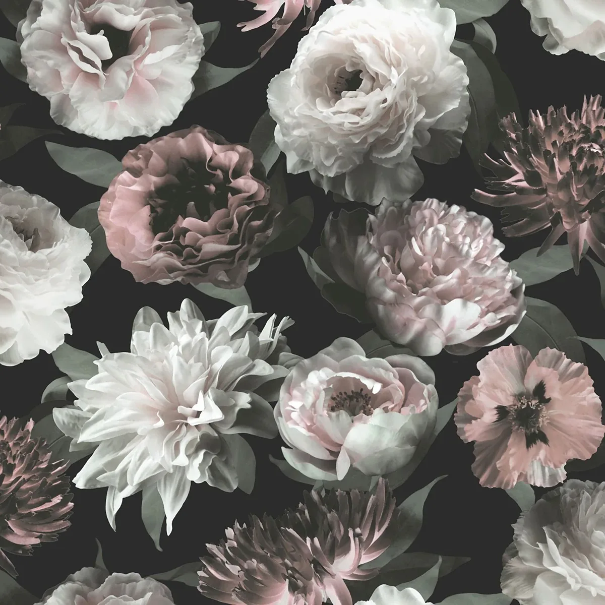 Brewster Home Fashions Contessa Blush Flowers Wallpaper - SKU DD139169