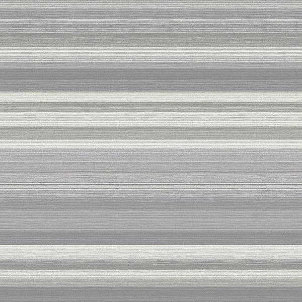 2834-M1414 | Corbett Grey Stripe Wallpaper