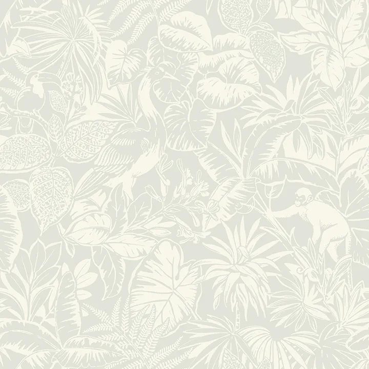 4071-71013 | Corcovado Aqua Jungle Jamboree Wallpaper