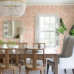 Brewster Home Fashions Corcovado Coral Jungle Jamboree Wallpaper - SKU 4071-71010