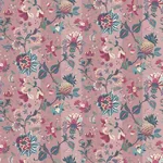 Brewster Home Fashions Cornelia Pink Floral Stripe Wallpaper - SKU AH922802
