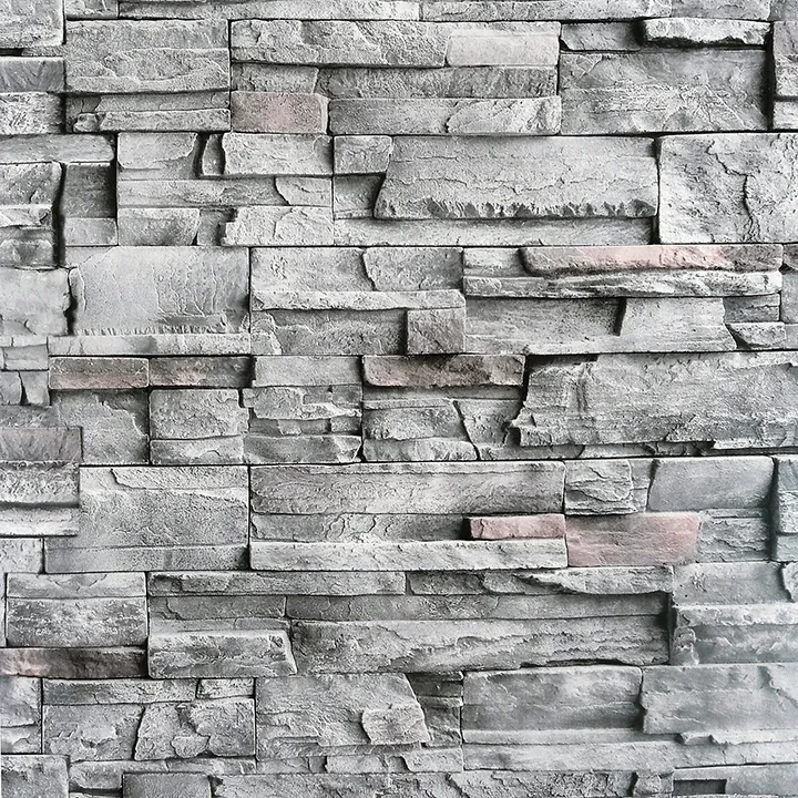 Brewster Home Fashions Cornell Grey Slate Wall Wallpaper - SKU AH909704