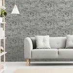 Brewster Home Fashions Cornell Grey Slate Wall Wallpaper - SKU AH909704