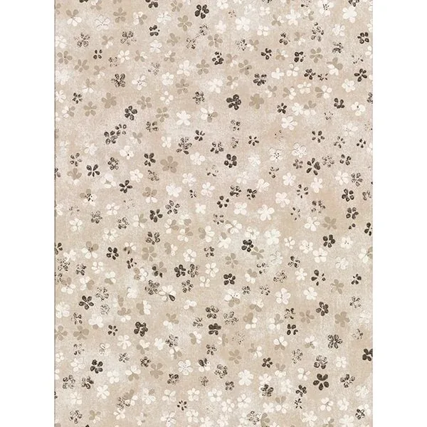 2904-00203 | Cosima Beige Miniature Floral Wallpaper