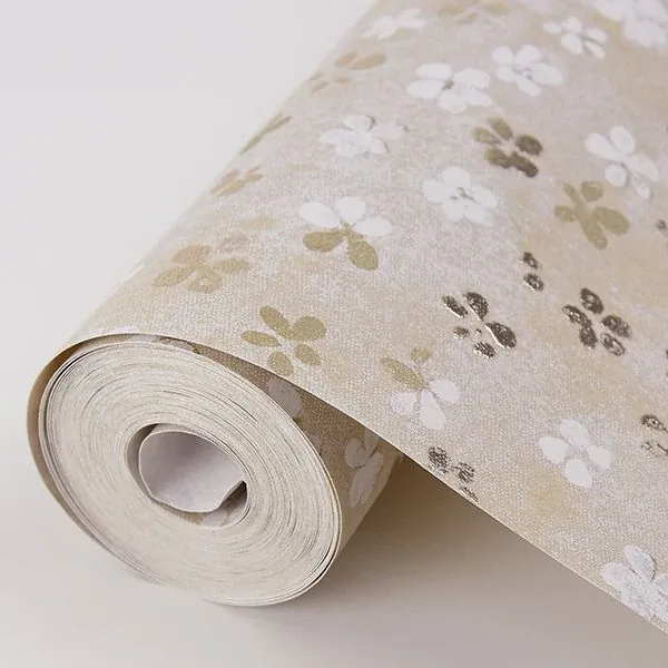 Brewster Home Fashions Cosima Beige Miniature Floral Wallpaper - SKU 2904-00203