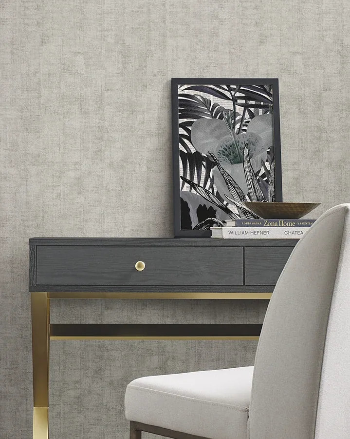 Brewster Home Fashions Costello Pewter Distressed Wallpaper - SKU 4178-4406