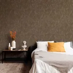 Brewster Home Fashions Crux Chocolate Marble Wallpaper - SKU 2927-12003