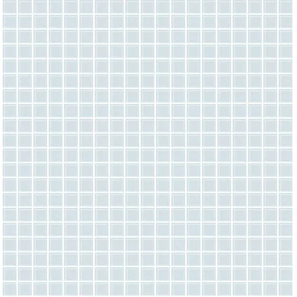 Brewster Home Fashions Crystalline Light Blue Glass Tile Wallpaper - SKU 2766-23786