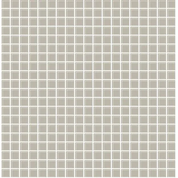 2766-23784 | Crystalline Taupe Glass Tile Wallpaper