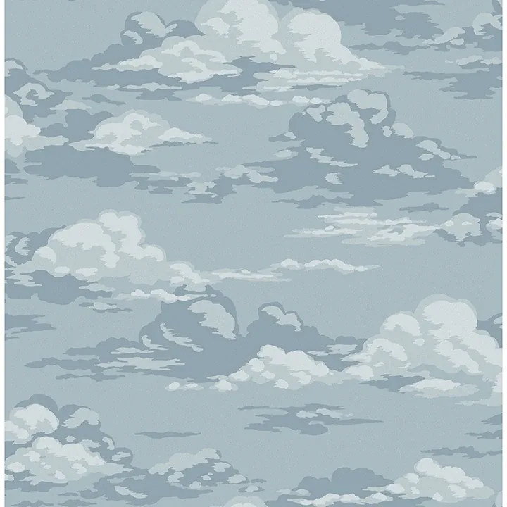 Brewster Home Fashions Cumulus Blue Clouds Wallpaper - SKU 4164-M1808