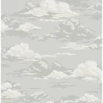 Brewster Home Fashions Cumulus Grey Clouds Wallpaper - SKU 4164-M1810