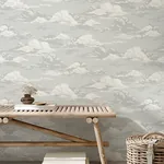 Brewster Home Fashions Cumulus Grey Clouds Wallpaper - SKU 4164-M1810