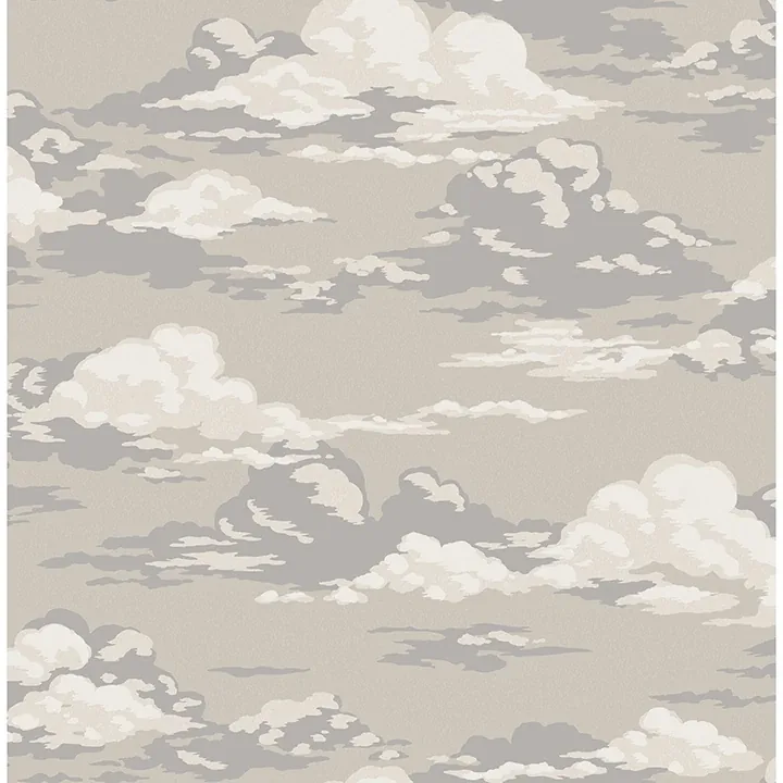 Brewster Home Fashions Cumulus Neutral Clouds Wallpaper - SKU 4164-M1809