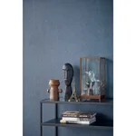 Brewster Home Fashions Curves Blue Glittering Waves Wallpaper - SKU 395853