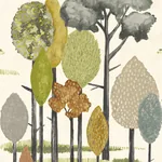 Brewster Home Fashions Cypress Olive Tall Trees Wallpaper - SKU CEP50135W