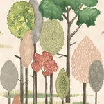 Brewster Home Fashions Cypress Pink Tall Trees Wallpaper - SKU CEP50136W