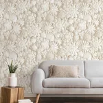 Brewster Home Fashions Dacre Cream Floral Wallpaper - SKU FD43604