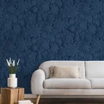 Brewster Home Fashions Dacre Dark Blue Floral Wallpaper - SKU FD42690