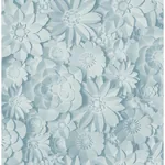 Brewster Home Fashions Dacre Light Blue Floral Wallpaper - SKU FD42598