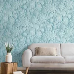 Brewster Home Fashions Dacre Light Blue Floral Wallpaper - SKU FD42598