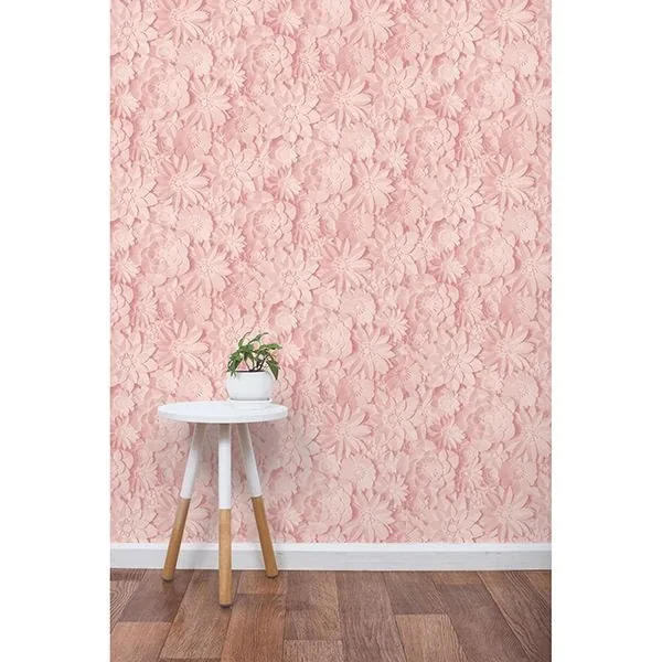 Brewster Home Fashions Dacre Pink Floral Wallpaper - SKU 2900-42555