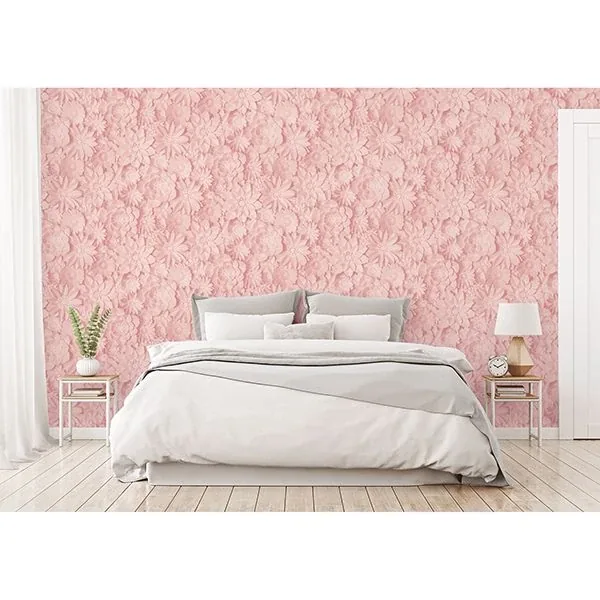 Brewster Home Fashions Dacre Pink Floral Wallpaper - SKU 2900-42555