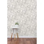 Brewster Home Fashions Dacre White Floral Wallpaper - SKU 2900-42554