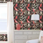 Brewster Home Fashions Dai Black Betta Fish Wallpaper - SKU 4035-539851