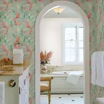 Brewster Home Fashions Dai Seafoam Betta Fish Wallpaper - SKU 4035-539837