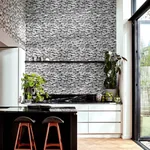 Brewster Home Fashions Dara Black Jolly Brollies Wallpaper - SKU CEP50113W