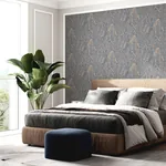 Brewster Home Fashions Darcel Grey Granite Wallpaper - SKU AH296708