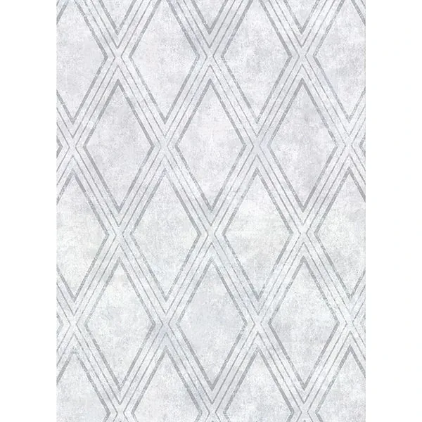 2921-51010 | Dartmouth Sky Blue Faux Plaster Geometric Wallpaper