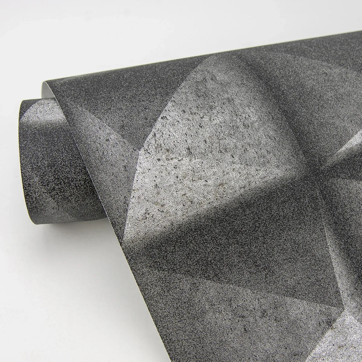 Brewster Home Fashions Dax Black 3D Geometric Wallpaper | Wallpaper Twins Brewster Home Fashions Dax Black 3D Geometric Wallpaper - SKU 4020-78619