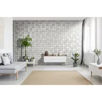 Brewster Home Fashions Dax Grey 3D Geometric Wallpaper | Wallpaper Twins Brewster Home Fashions Dax Grey 3D Geometric Wallpaper - SKU 4020-78609