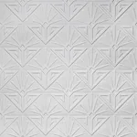 Brewster Home Fashions Deco Paradiso White Luxury Vinyl Paintable Wallpaper | Wallpaper Twins Brewster Home Fashions Deco Paradiso White Luxury Vinyl Paintable Wallpaper - SKU RD576