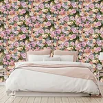 Brewster Home Fashions Deirdre Pink Floral Wallpaper | Wallpaper Twins Brewster Home Fashions Deirdre Pink Floral Wallpaper - SKU AH908006