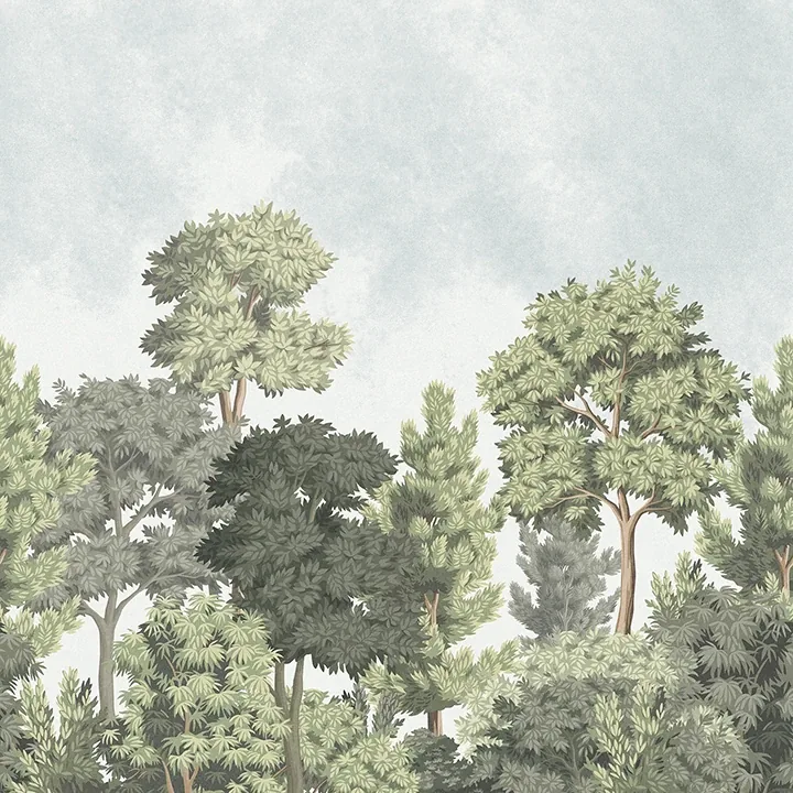 4164-50944 | Delamere Green Wall Mural