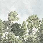 Brewster Home Fashions Delamere Green Wall Mural - SKU 4164-50944
