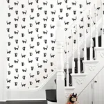 Brewster Home Fashions Delia Black Kitty Wallpaper - SKU 4060-138928