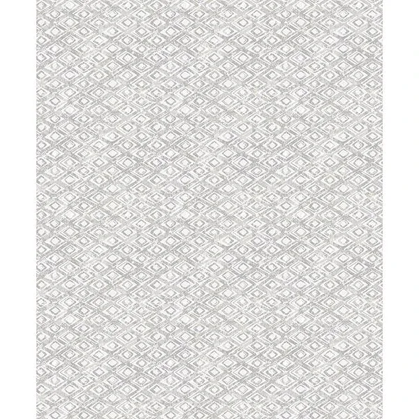 2838-IH2205 | Delilah Light Grey Diamond Wallpaper