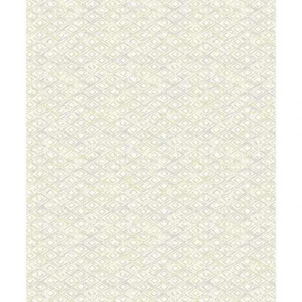 2838-IH2201 | Delilah Light Yellow Diamond Wallpaper