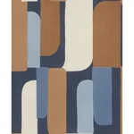 Brewster Home Fashions Derain Blue Geometric Wallpaper - SKU RH330519