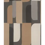 Brewster Home Fashions Derain Charcoal Geometric Wallpaper - SKU RH330533