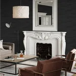 Brewster Home Fashions Dermot Black Horizontal Stripe Wallpaper - SKU 4041-418514