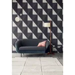 Brewster Home Fashions Diamond Black Tri-Tone Geometric Wallpaper - SKU 395823