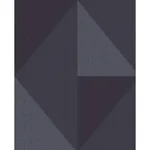 Brewster Home Fashions Diamond Blue Tri-Tone Geometric Wallpaper - SKU 395826