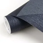 Brewster Home Fashions Diamond Blue Tri-Tone Geometric Wallpaper - SKU 395826