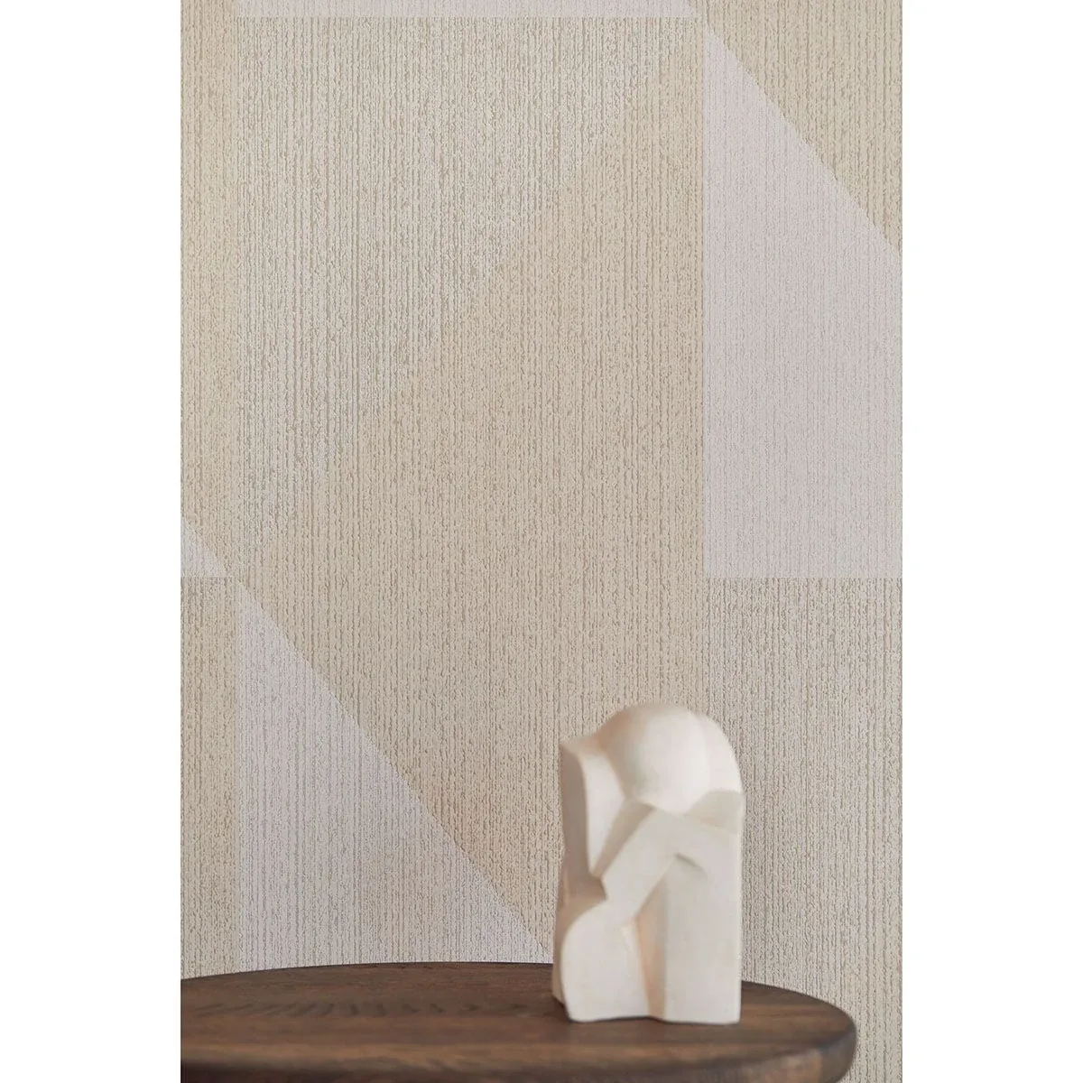 Brewster Home Fashions Diamond Khaki Tri-Tone Geometric Wallpaper - SKU 395821