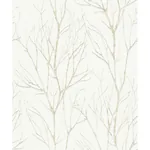 Brewster Home Fashions Diani Gold Metallic Tree Wallpaper - SKU 2979-37260-3