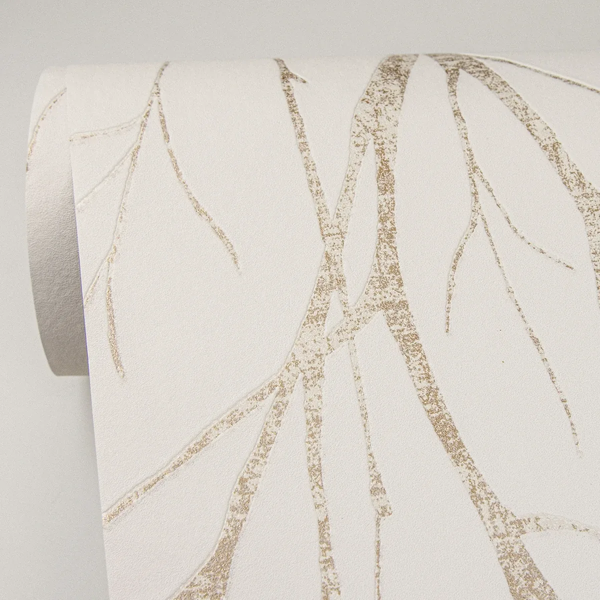 Brewster Home Fashions Diani Gold Metallic Tree Wallpaper - SKU 2979-37260-3